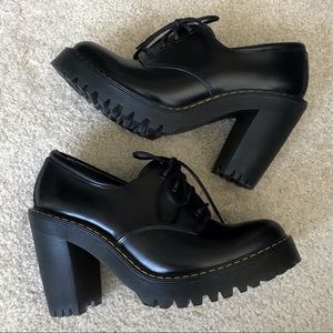 Dr Martens Salome Heel in Black